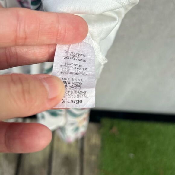 Pinkblush Ivory Floral Off Shoulder Maternity Maxi Dress size XL boho fairy - Picture 8 of 9